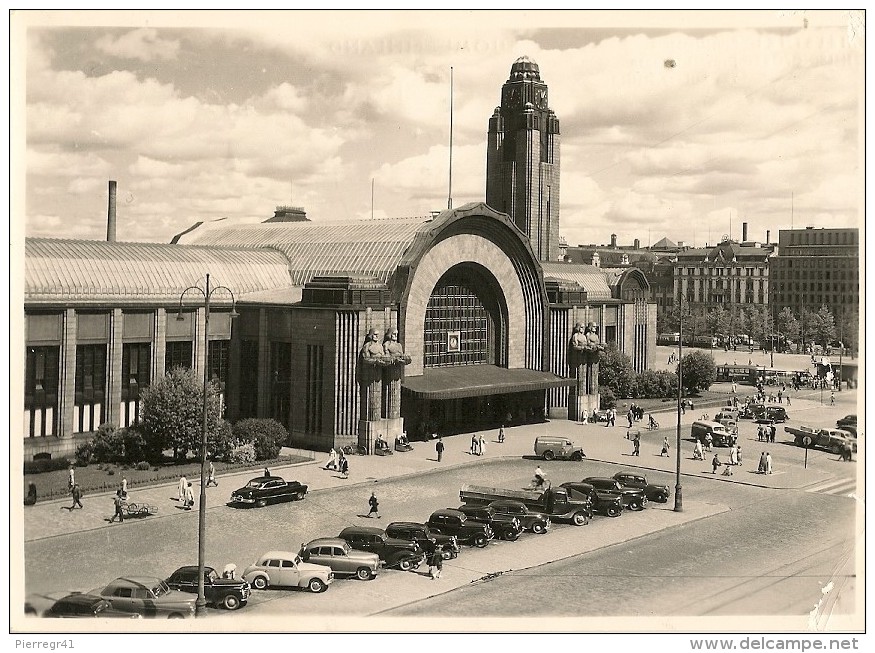 CPA-1935-FILANDE-HELSINKI -GARE-RAILWAY STATION-B E - Finlandia