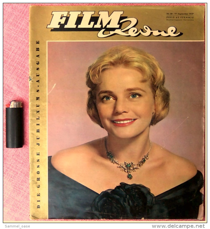 "Film Revue"  Liane, Die Weiße Sklavin  -  Ein Tag Mit Toni Sailer  -  Nr. 20 Von 1957 - Zeitschriften