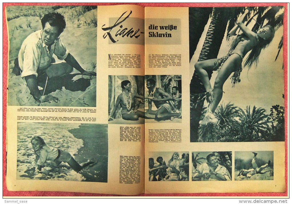 "Film Revue"  Liane, Die Weiße Sklavin  -  Ein Tag Mit Toni Sailer  -  Nr. 20 Von 1957 - Zeitschriften