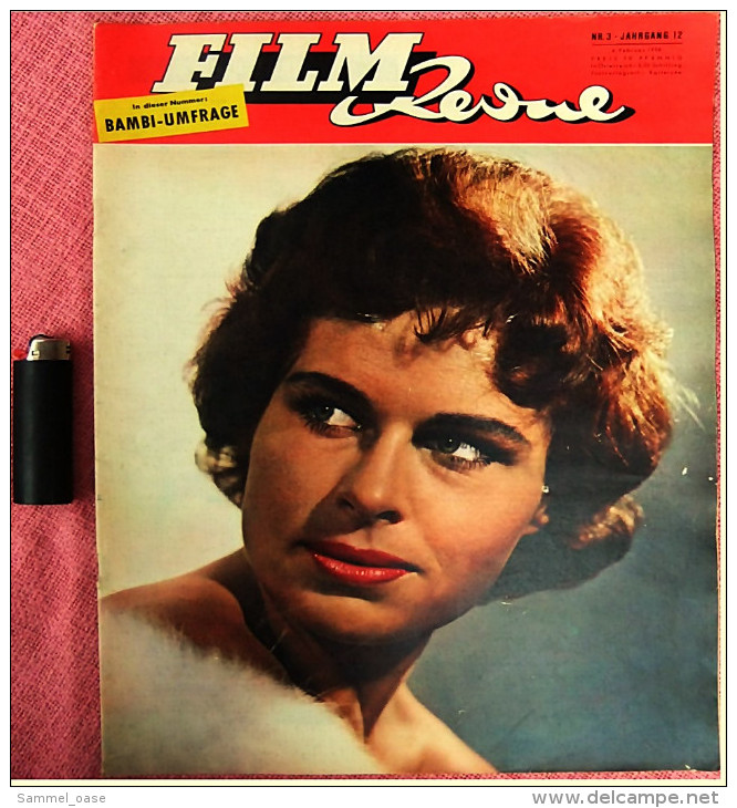 "Film Revue"  Lauter Kleine James Dean Gefällig?  -  Nachtschwester Ingeborg  -  Nr. 3 Von 1958 - Magazines