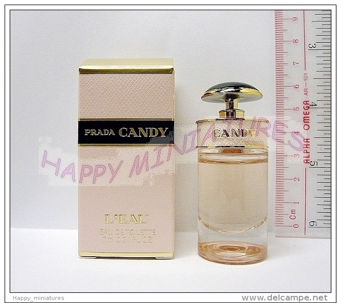 PRADA - CANDY L´eau EDT 7ml Mini Perfume MINIATURE Avec Boite - Miniatures Femmes (avec Boite)