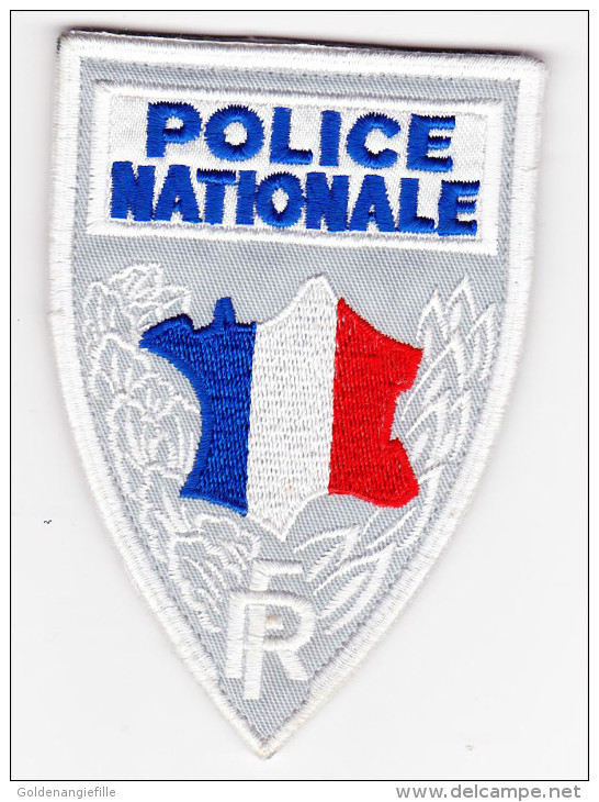 Ecusson Police -- Petit Modèle Velcro -- Ancien Modèle -- Neuf -- Obsolète - Police