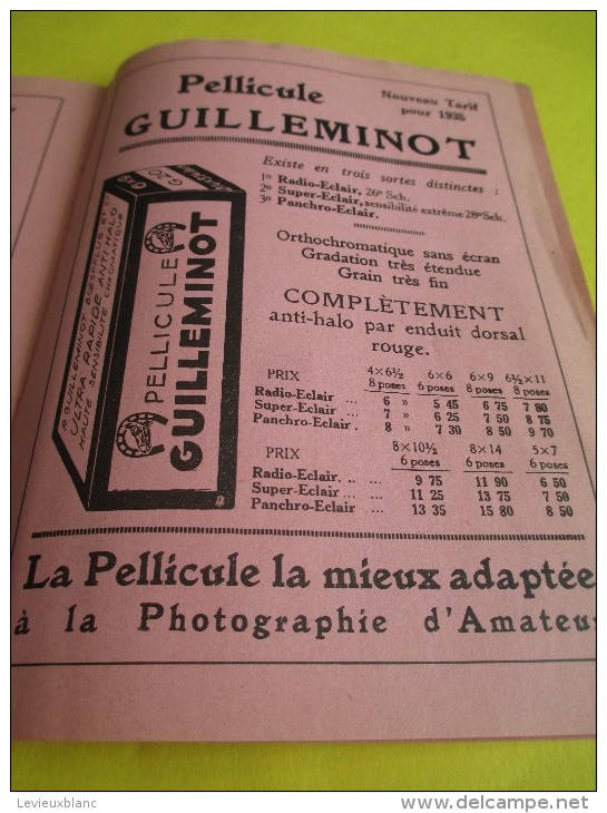 Catalogue /Photo-Plait/Paris-Opéra/ 1935           CAT68