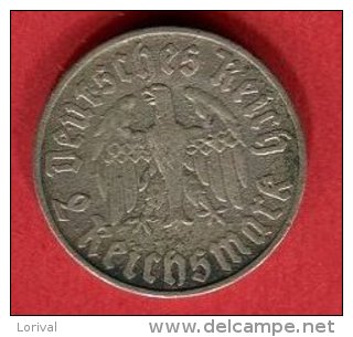 ALLEMAGNE LUTHER TB 32 - 2 Reichsmark