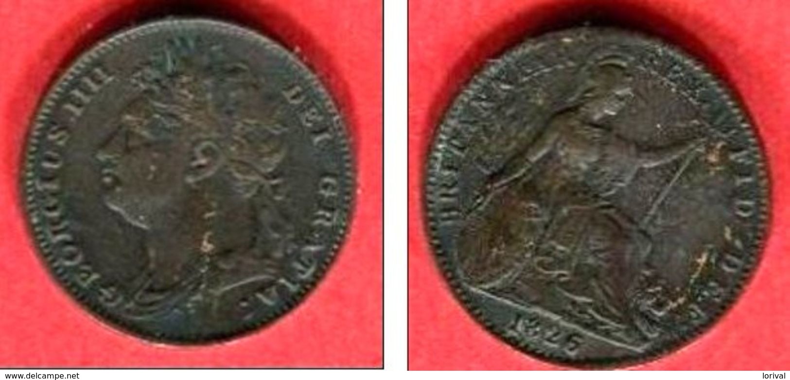 GUILLAUME IV FARTHING  1826 (KM 677)  TTB 8 - Andere & Zonder Classificatie