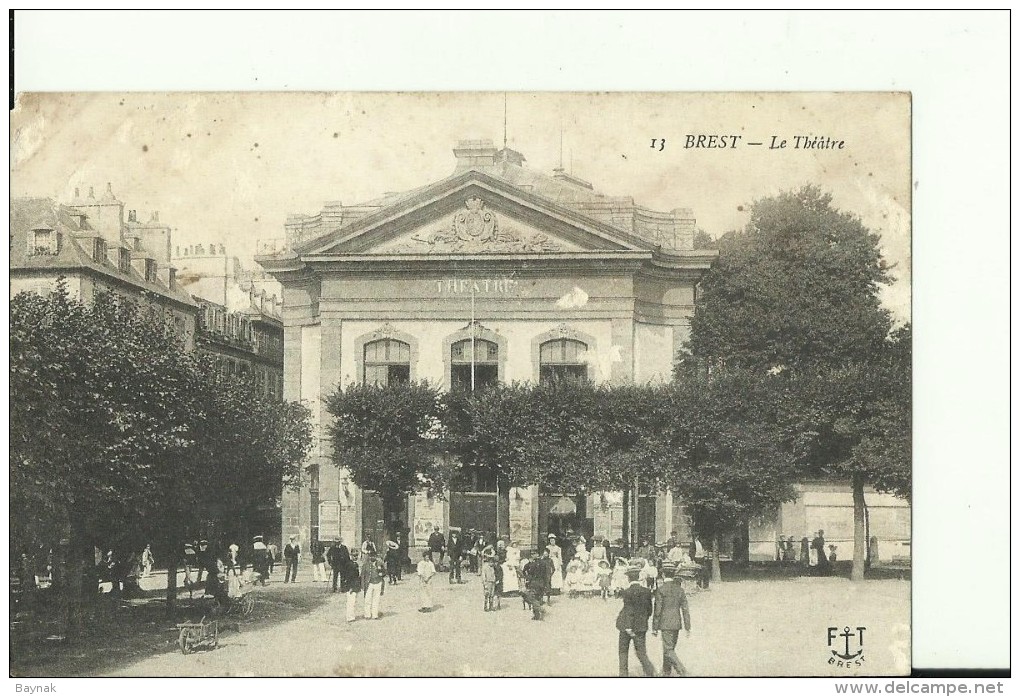 FR278  --   BREST  --  LE THEATRE - Brest