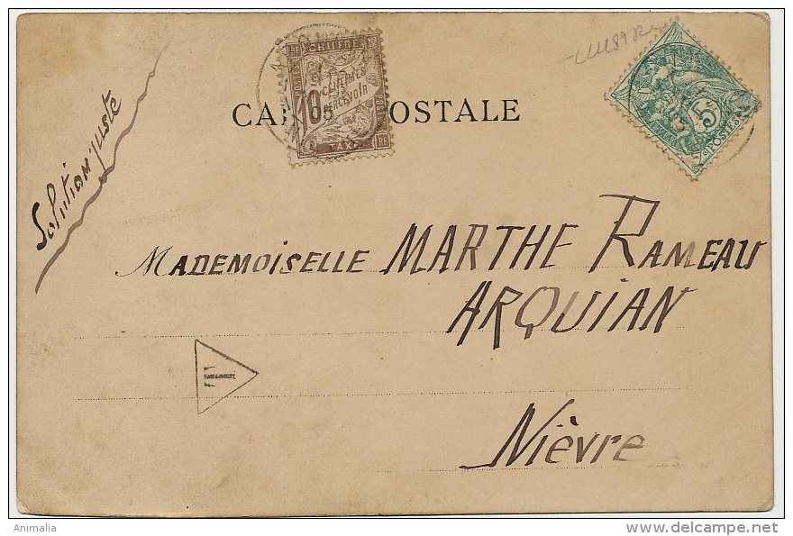 Signée Hoa Peinte Main Couple De Romains Buvant Une Coupe De Vin Erotisme Vers Rameau Arquian Taxée 1905 - Braun, W.