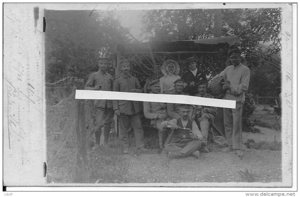 Les éparges Groupe De Soldats Allemands Déguisés 1 Carte Photo 1914-1918 14-18 Ww1wwI Wk - War, Military