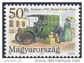 2005 HONGRIE 4075** Voiture Postale - Unused Stamps