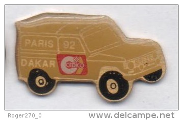 Auto 4x4 , Rallye Paris Dakar 92 , Cedico - Rallye