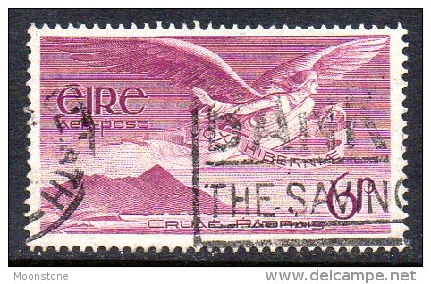 Ireland 1948 Airmails 6d Value, Good Used - Oblitérés