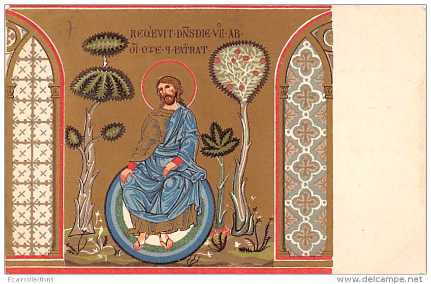 Religion  Lot De 20 Cartes   Création Du Monde..Adam Et Eve ..Abel Et Caïn  Lire Texte En Latin - Schilderijen, Gebrandschilderd Glas En Beeldjes
