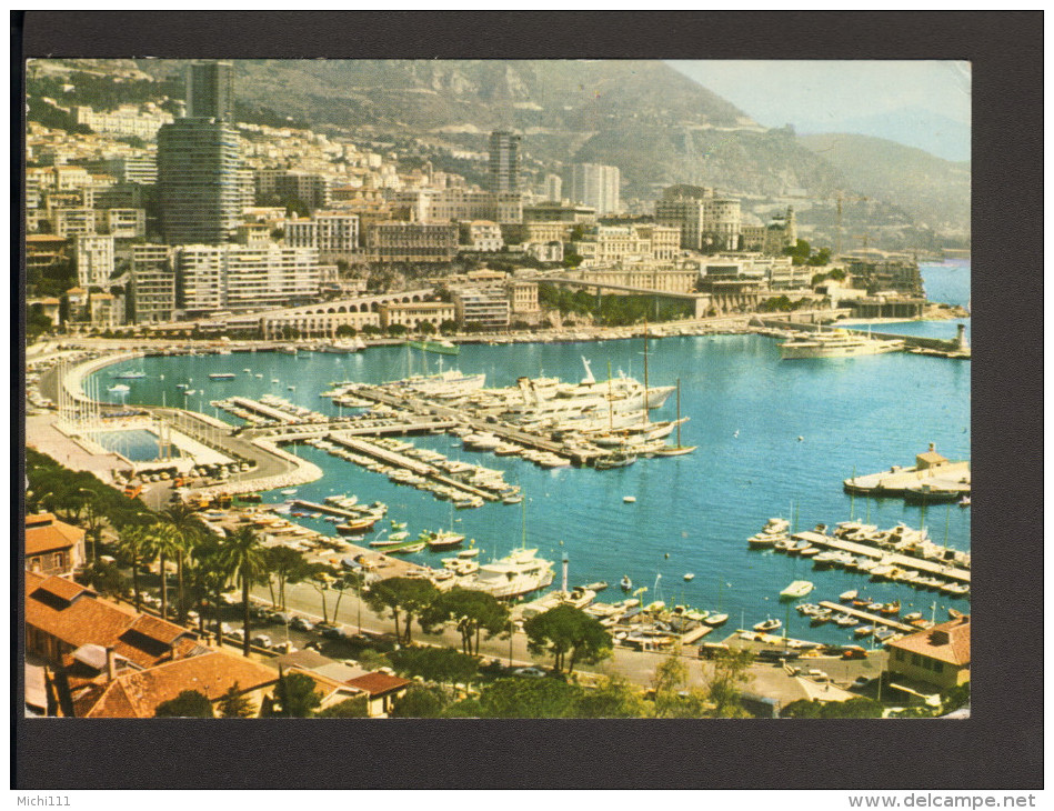 Monaco Hafen Port  La Piscine 1976 2 Bilder - Hafen