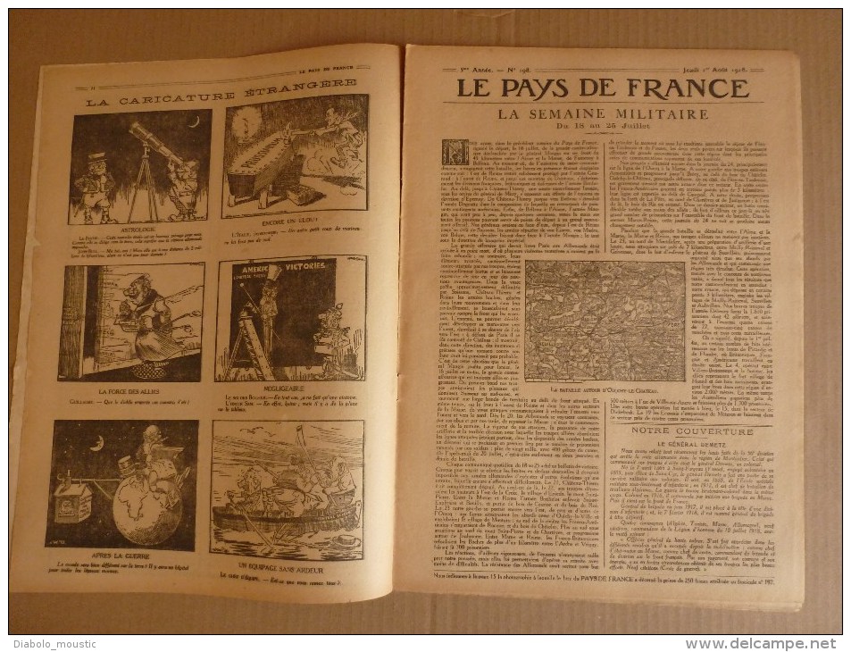 1918 LPDF:Chien De Guerre-infirmier-éclaireur-etc;Crise Alimentaire;Nos CANONS;Longpont;Les Belges;Manger Du Pingouin. - French