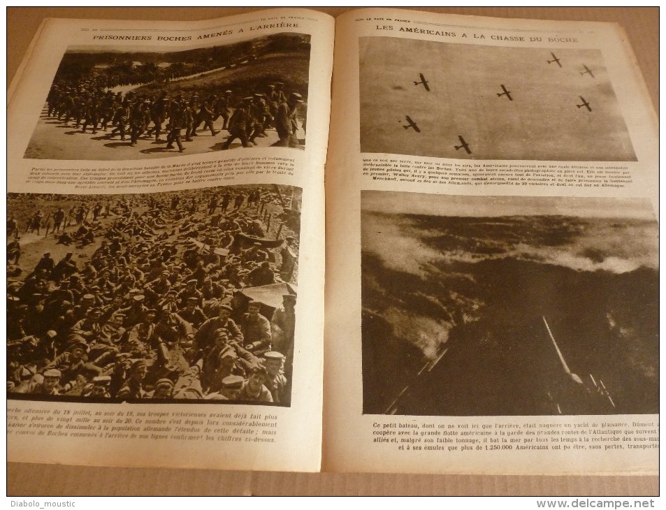 1918 LPDF:Soldat-Type;Malvy;BLIGNY;Tchéco-Slovaques à Vladivostok;Or céleste; Eleveur d'ours à Cérac;Eau-poison,Montpen