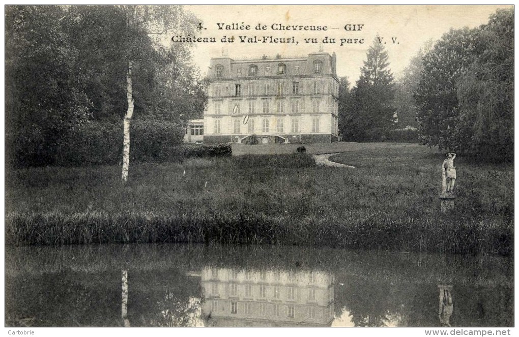 91 Vallée De Chevreuse GIF Chateau Du Val Fleuri - Gif Sur Yvette