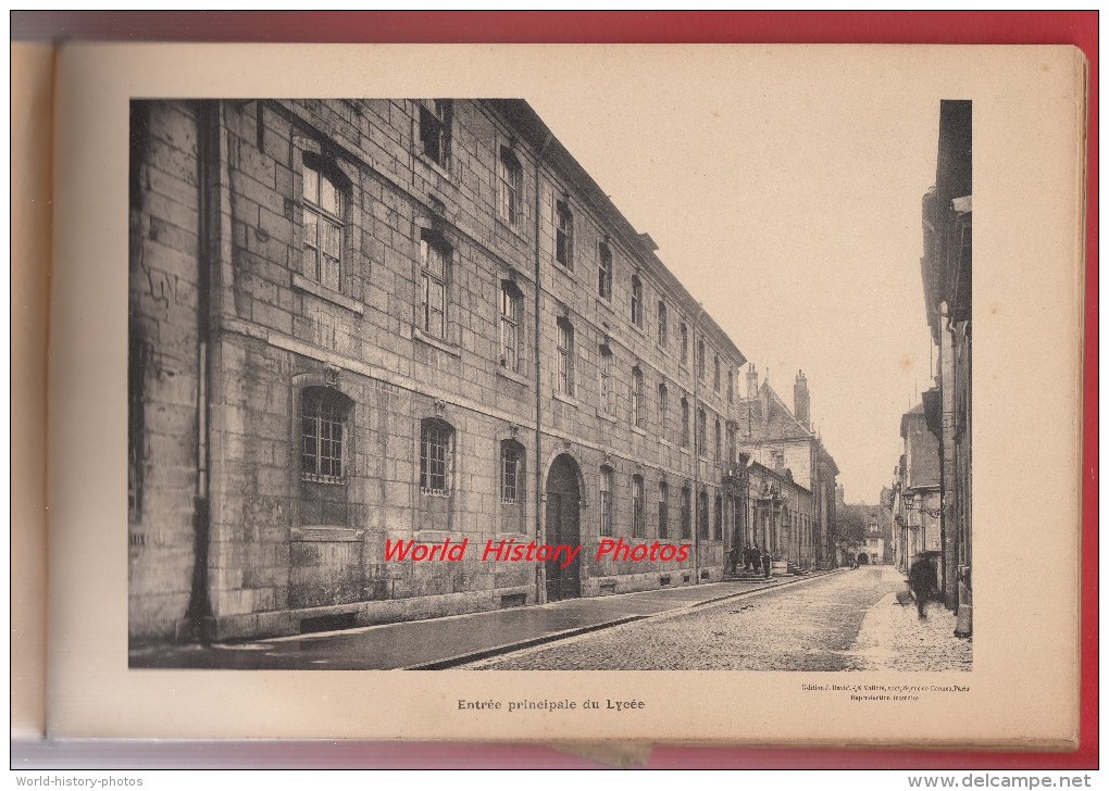 Livret Album De 24 Photos Anciennes - BESANCON ( Doubs ) - Lycée Victor Hugo - 1912 / 1913 - TOP RARE - Albums & Collections