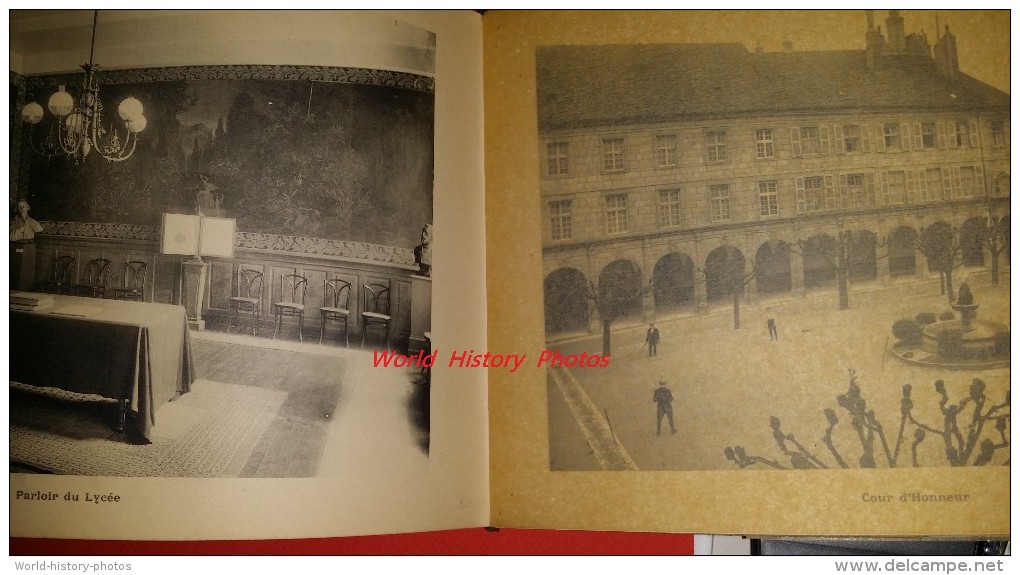 Livret Album De 24 Photos Anciennes - BESANCON ( Doubs ) - Lycée Victor Hugo - 1912 / 1913 - TOP RARE - Albums & Collections