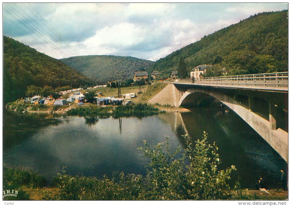 CPM - ALLE-sur-SEMOIS - Le Pont Et Terrain De Camping De "l'Ami Pierre" - Vresse-sur-Semois