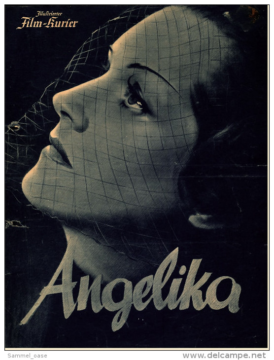 "Illustrierter Film-Kurier" "Angelika" Mit Olga Tschechowa , Albrecht Schoenhals  -  Filmprogramm Nr. 3069 Von 1940 - Other & Unclassified