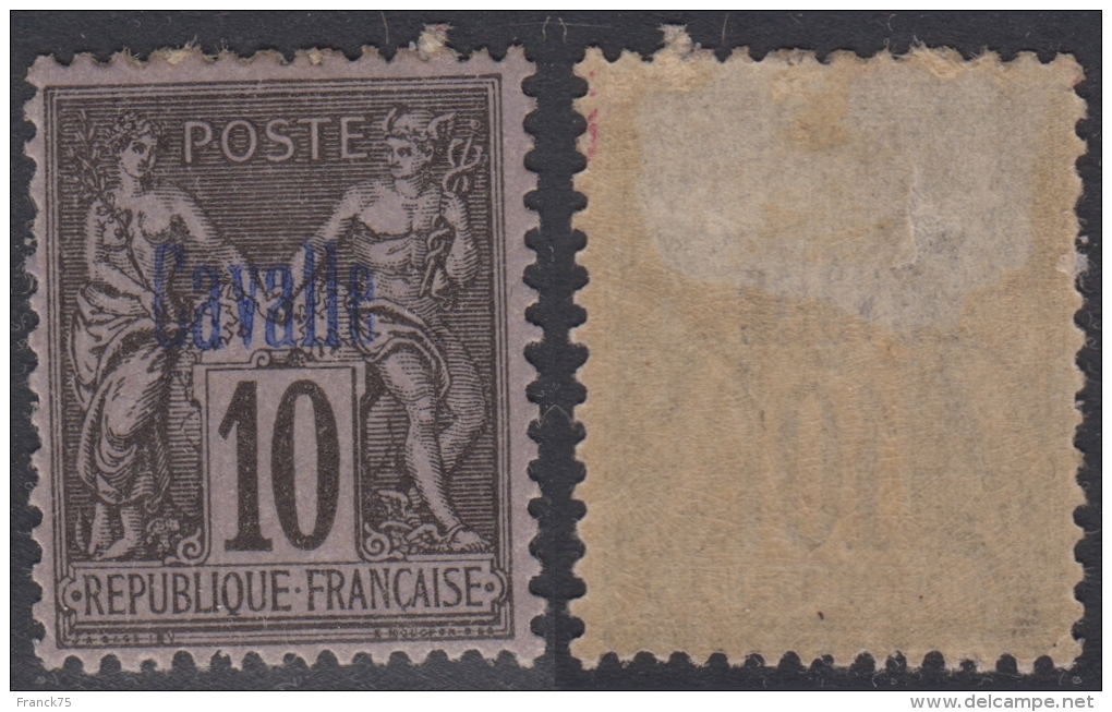 10c Cavalle Neuf * TB (Dallay N° 2, Cote 32€) - Neufs