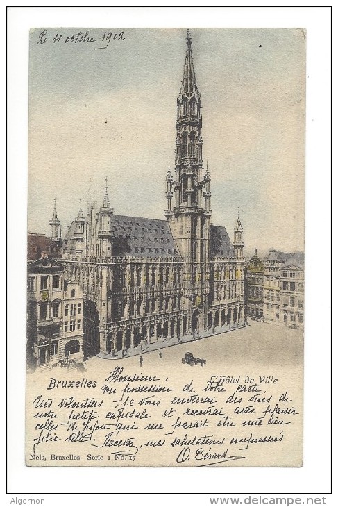 10253 - Bruxelles L'Hôtel De Ville - Monuments, édifices