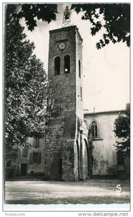 CPSM 30 ST JEAN DU GARD LA TOUR DE L HORLOGE 1957 - Saint-Jean-du-Gard