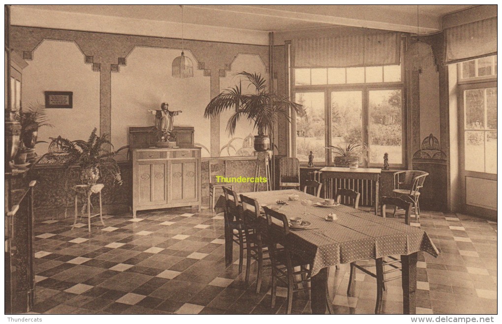 SYSSEELE SANATORIUM ELISABETH EETZAAL DER KOSTGANGERS SALLE A MANGER DES PENSIONNAIRES - Damme