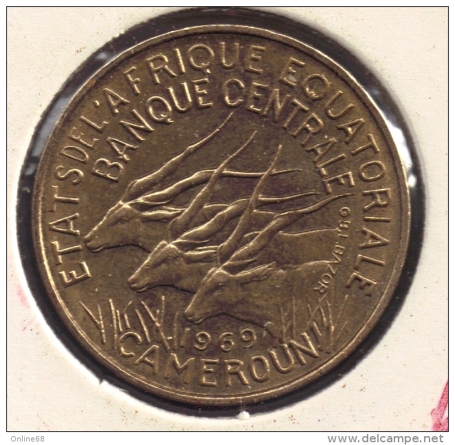 Afrique équatoriale 10 FRANCS 1969 Banque Centrale Des Etats De L´Afrique Equatoriale Et Du Cameroun  ANIMAL - Autres – Afrique