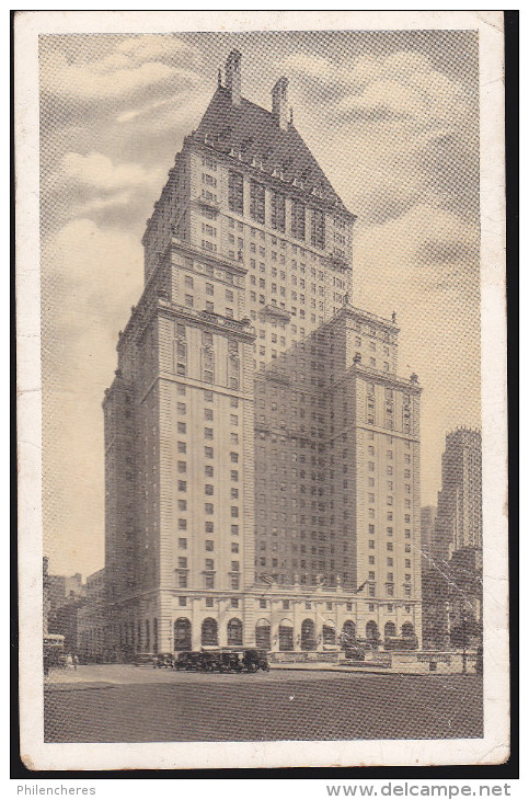 CPA - (Etats Unis) The Savoy Plaza - Fifth Avenue 58th And 59th Streets New York - Manhattan