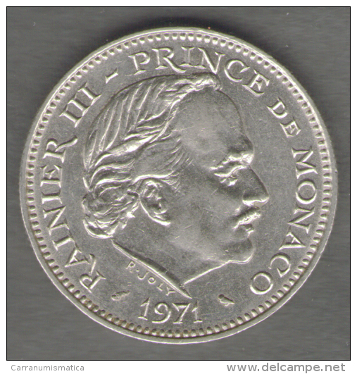 MONACO 5 FRANCS 1971 - 1960-2001 Francos Nuevos