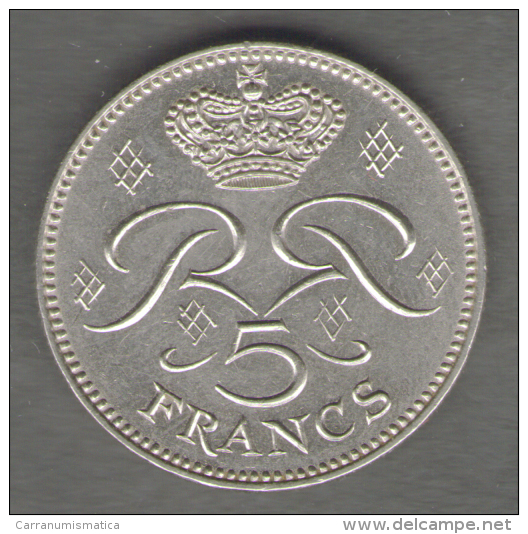 MONACO 5 FRANCS 1971 - 1960-2001 Francos Nuevos