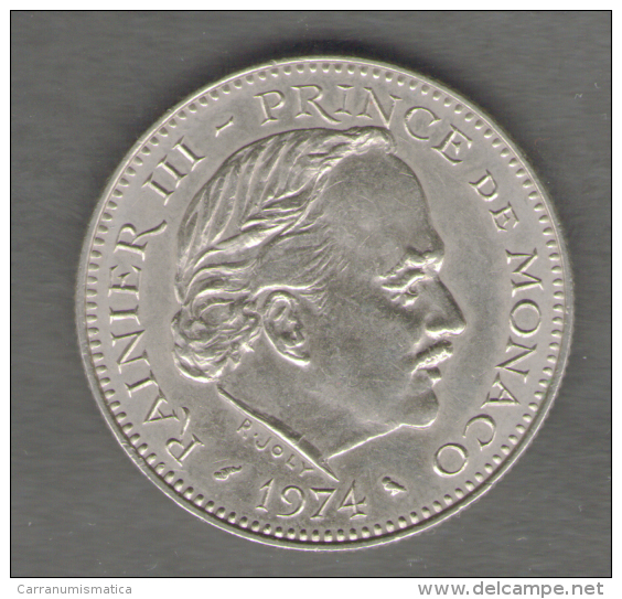 MONACO 5 FRANCS 1974 - 1960-2001 Neue Francs