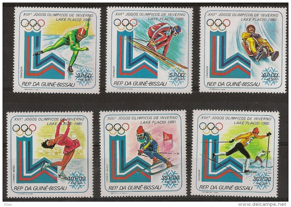 GUINEA - BISSAU 1979 Olympic Winter Games Lake Placid MNH - Hiver 1932: Lake Placid