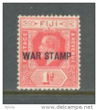 1916 - 1919 FIJI WAR STAMP MICHEL: 70 MINT WITHOUT GUM - Fiji (...-1970)