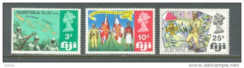 1969 FIJI MILITARY FORCE MICHEL: 249-251 MNH ** - Fiji (...-1970)