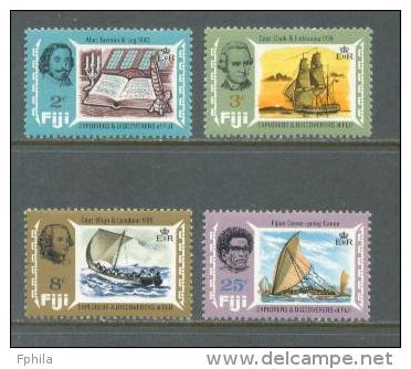 1970 FIJI EXPLORERS MICHEL: 265-268 MNH ** - Fiji (...-1970)