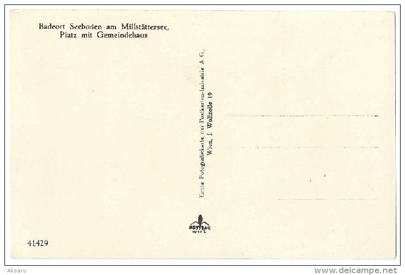 Seeboden Am Millstättersee - Gasthof Zur Post, Gemeindehaus - Autres & Non Classés