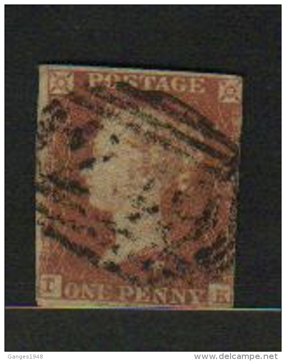 Great Britain   QV  1d  Red  TK  Imperf    #  57260 - Used Stamps