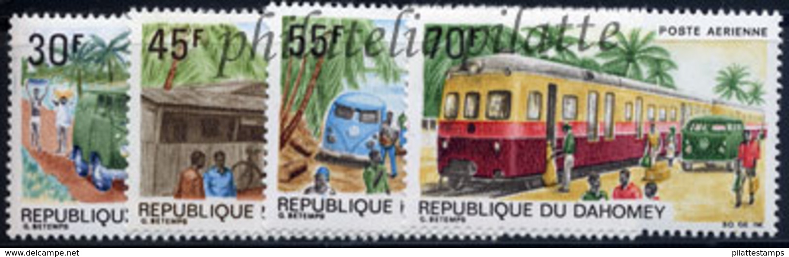 -Dahomey PA  85/88**Poste Automobile - Benin - Dahomey (1960-...)