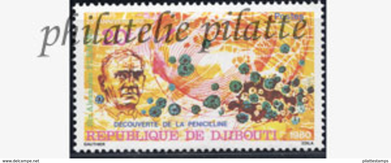 -Djibouti 523**Medecine,Fleming - Dschibuti (1977-...)