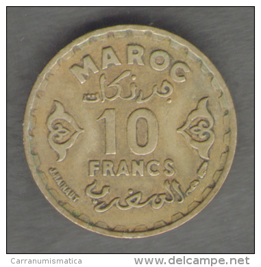 MAROCCO 10 FRANCS 1371 - Marruecos