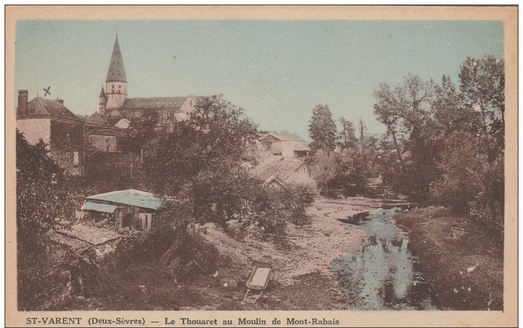 12k - 79 - Saint-Varent - Deux-Sèvres - Le Thouaret Au Moulin De Mont-Rabais - Combier - Autres & Non Classés