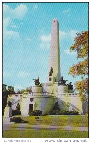 Illinois Springfield Abraham Lincoln Tomb Oak Ridge Cemetery - Springfield – Illinois