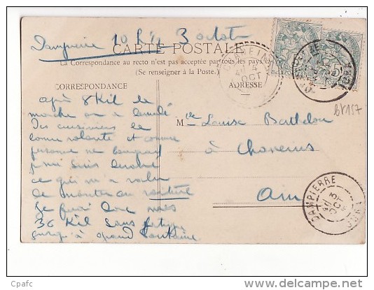 Carte  1910 DAMPIERRE / VUE GENERALE (côté De Fraisans) - Dampierre