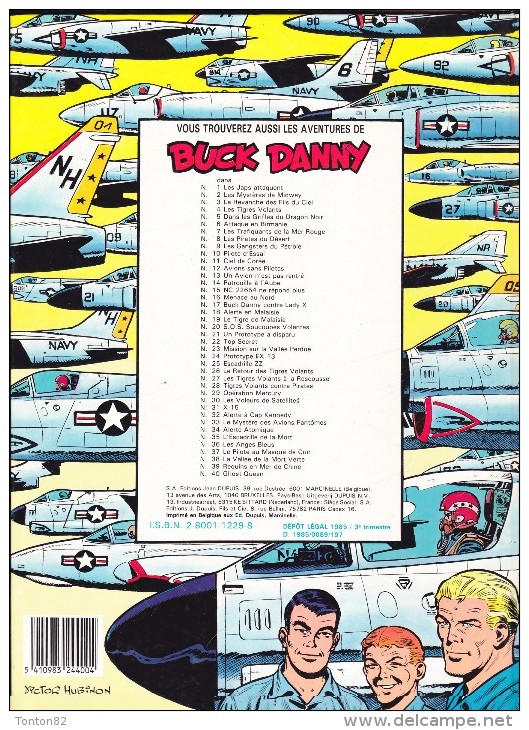 Les Aventures De BUCK DANNY N° 33  - Le Mystère Des Avions Fantômes - Éditions Dupuis - Buck Danny