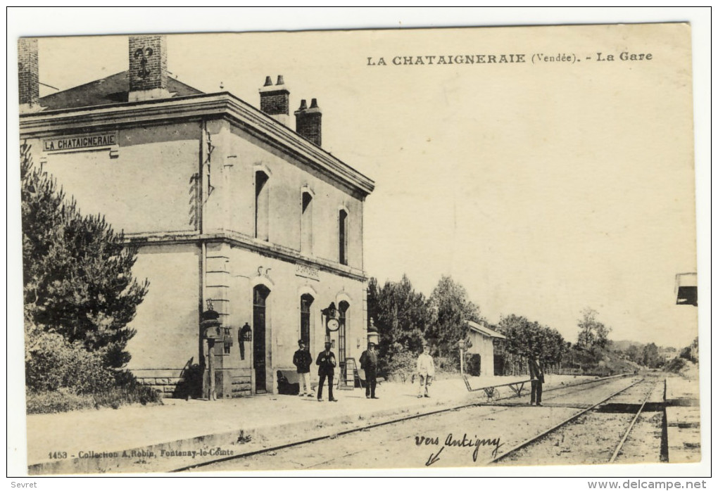 LA CHATAIGNERAIE. - La Gare - La Chataigneraie