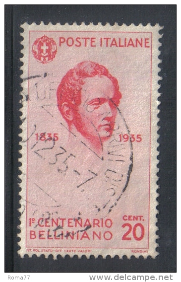 3RG715 - REGNO 1935 , 20 Cent N. 388  . Bellini - Usati