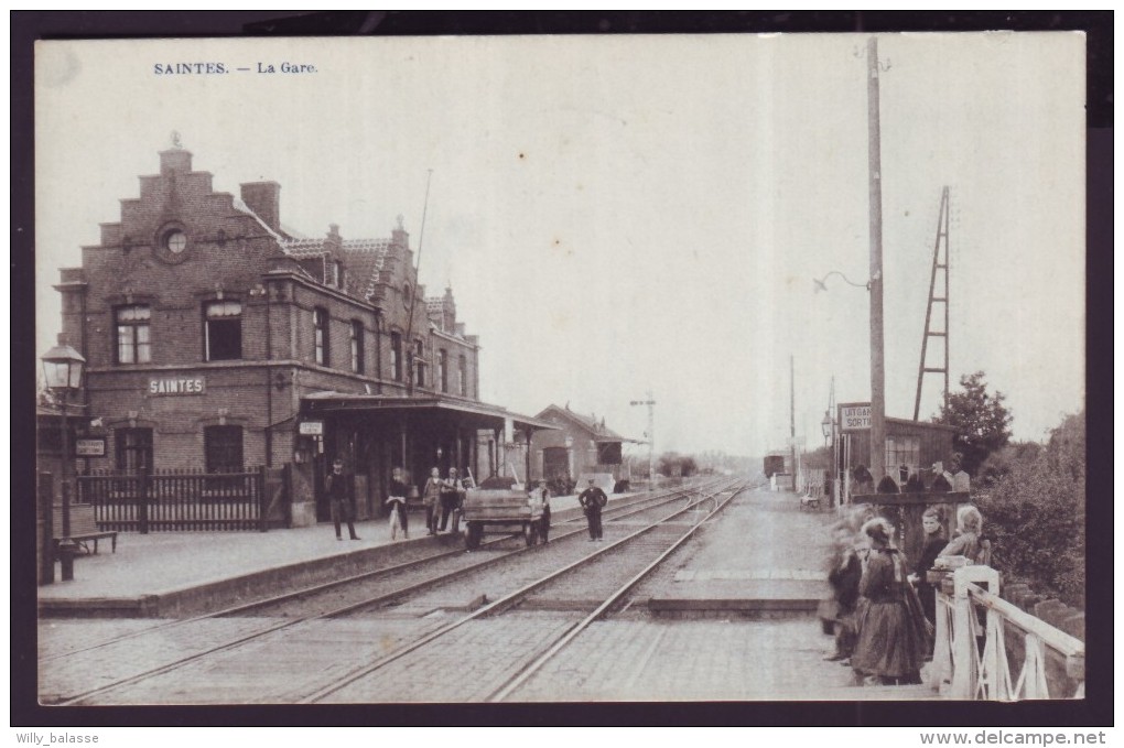 Carte Postale  - SAINTES - La Gare - CPA   // - Tubeke