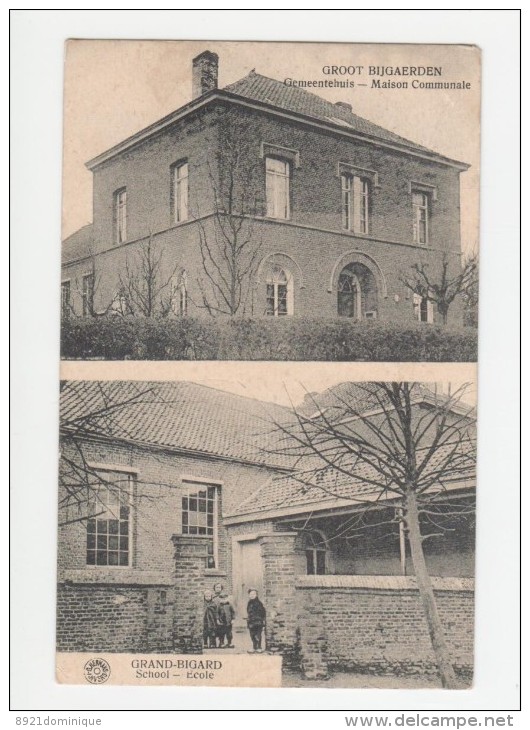 Groot Bijgaerden - Groot Bijgaarden - Gemeentehuis - School - Maison Communale - Ecole (1922) - Dilbeek